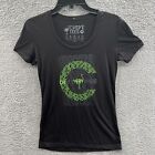 The Chivery Women's Size Medium Chive Everywhere City List T-Shirt KCCO M
