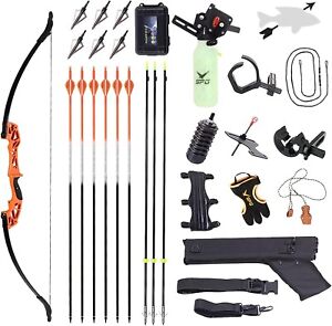 SOPOGER Bowfishing Recurve Bows Set - Archery Bow Kits Package Dual Use for A...