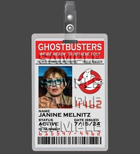 GHOSTBUSTERS - Janine Melnitz cosplay I.D. Badge - Picture 1 of 2
