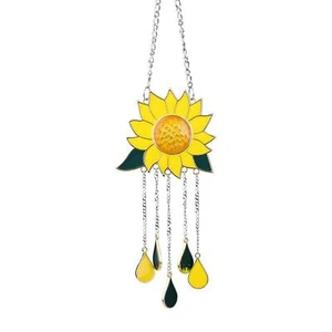 Sunflower Wind Chimes Flower Pendant for Garden Patio Yard Balcony Decor - Picture 1 of 7