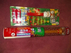 2 PEZ Dispensers - Santa Claus Pez & Reindeer Pez. collectable, New In Package - Picture 1 of 1
