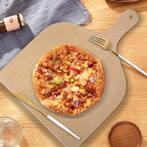 Pizza Peel 16 Inch Restaurant-Grade Wooden Pizza Cutting Board - Picture 1 of 11