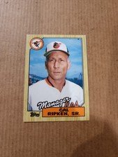 Cal Ripken Sr 1987 Topps Traded #102T Orioles Manager (109)