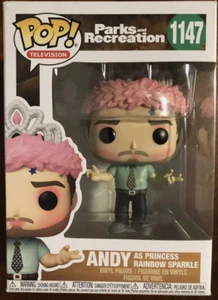 Funko Pop! TV: Parks and Recreation - ANDY als Prinzessin Rainbow Sparkle #1147 - Bild 1 von 5