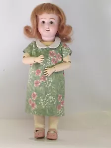Bleuette SFBJ 60 N° 24 27 cm Poupée Ancienne Reproduction Antique Doll - Imagen 1 de 8