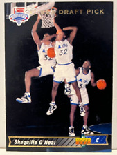 NBA Draft Trading Cards Topps 1993 Shaquille O'Neil Draft Pick Card