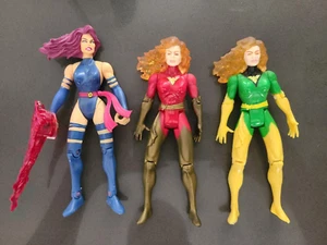 Vintage Marvel X-Men 3 Figuren (Phoenix, Dark Phoenix & Psylocke) 1995 - Bild 1 von 6