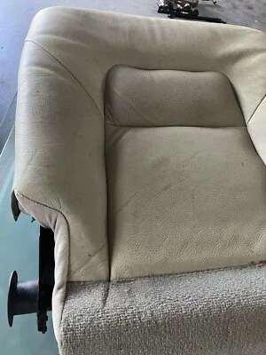 1999 - 2003 Volvo S80 Seat Bottom Tan Leather Passenger - Image 1 of 4