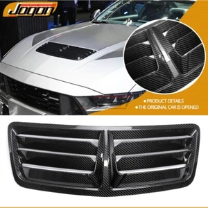 Cubierta de ventilación de aire del capó del motor de carbono para Ford Mustang Dark Horse GT S650 2024+ - Imagen 1 de 9