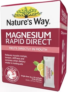 Nature’s Way Magnesium Rapid Direct 20 x 2g Sachets - Imagen 1 de 1