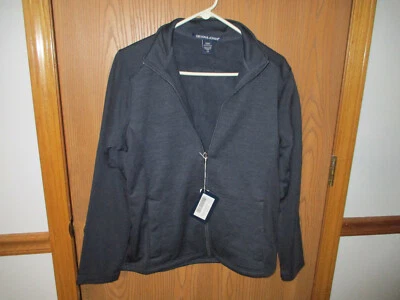 Nueva chaqueta Devon Jones con etiquetas para damas, absorbe la humedad, fácil cuidado, talla Lg, excelente Foto 1 de 4