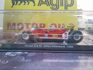 024 Perfect 1/24 F1 Ferrari 312 T5 Villeneuve Monaco GP 1980 Centauria Panini - Bild 1 von 6