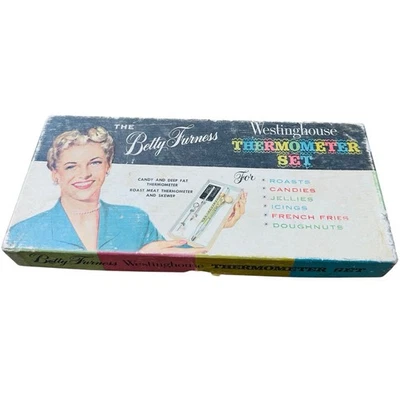 Caja Termómetro de Cocina y Caramelos Westinghouse MCM Betty Furness Años 50 De Colección Completa Foto 1 de 4