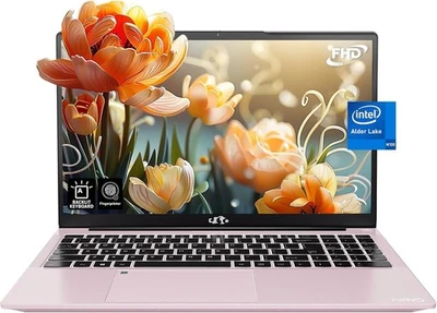 15.6" FHD Laptop, 16GB RAM 256GB SSD Intel 12 Gen 4 Core N100 Backlit Keyboard - Image 1 of 4