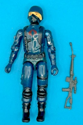Figura Enemigo Oficial Cobra GI JOE ARAH Brazo Recto 1982 Completa Foto 1 de 3
