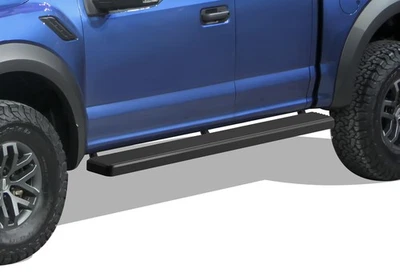 Tablas de correr APS 6 pulgadas negro mate aptas para Ford F150 Super Cab 15-25 y 17-25 F250 Foto 1 de 4