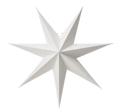 IKEA STRALA звезда света подвеска абажур, 28» Рождественское украшение белый - Изображение 1 из 3