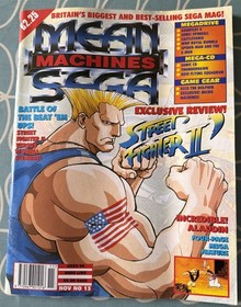 Mean Machines Sega magazine #13 November 1993 megadrive street fighter 2 Aladdin