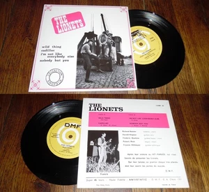 The Lionets – Wild Thing French EP Garage Rock Cameleon Label From Guebwiller - Imagen 1 de 1