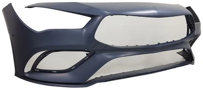 PRASCO MERCEDES CLA Front Bumper Primed With PDC & APA Holes AMGAMG Line 2019-2023