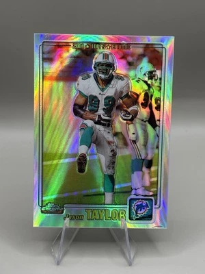 2001 Topps Chrome - Jason Taylor #158 Refractor /999 Miami Dolphins - Image 1 of 2
