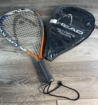 HEAD Ti.DEFIANT II Titanium Technology Racquetball Racquet w/Case 3 5/8 Grip - Image 1 of 4