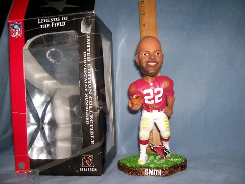 2002 EMMITT SMITH  LEGENDS OF THE FIELD BOBBLEHEAD ARIZONA CARDINALS  741/ 5000 Cover