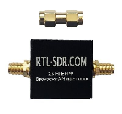 Broadcast AM Reject High Pass Filter (2.6 MHz...