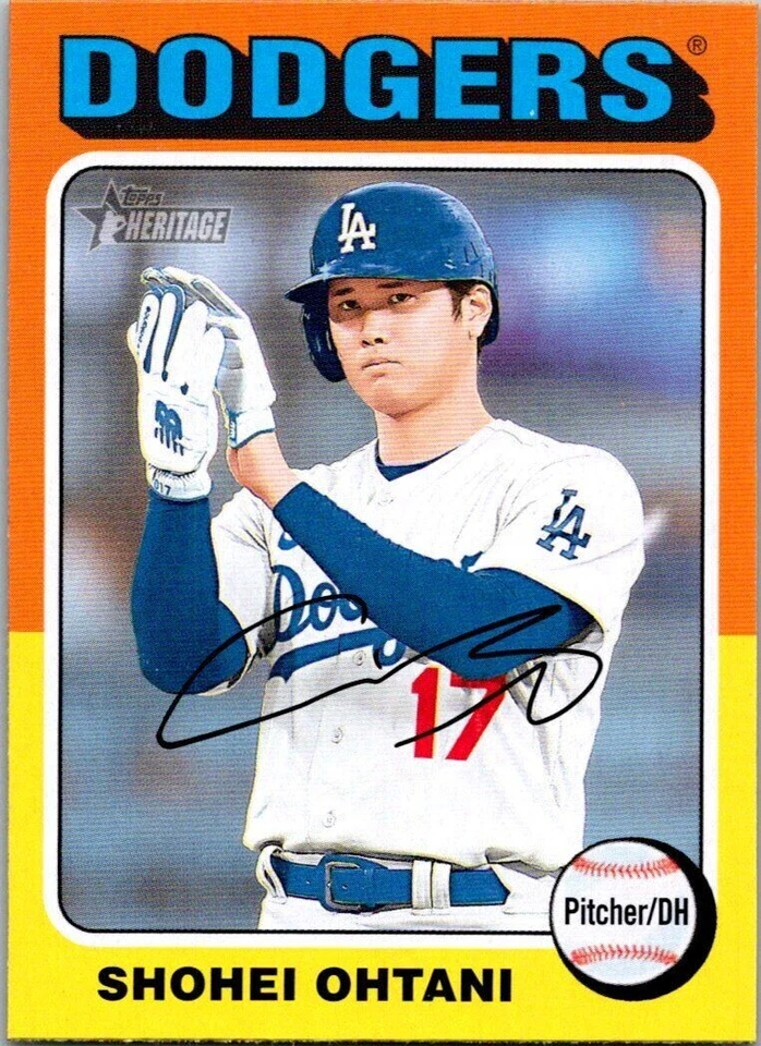 2024 Topps Heritage Baseball Card Singles You Pick 251-500 Complete Your Set MLB - Image 1 of 1