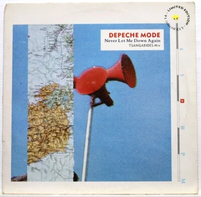 Depeche Mode — Never Let Me Down Again (смесь Tsangarides) EP 1987 британский немой бонг 14 - Изображение 1 из 4