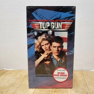 Top Gun (VHS, 1996) Factory Sealed With Patamount Watermark - Picture 1 of 10