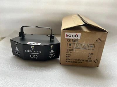 aobolighting Remote DJ Disco 9 eyes Laser LED Efectos Iluminación stage Lights - Image 1 of 4