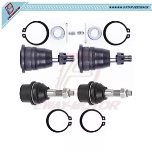4x Front Upper Lower Ball Joints Fits 2009-10 Dodge Ram 1500 2011-2018 Ram 1500 - Picture 1 of 6
