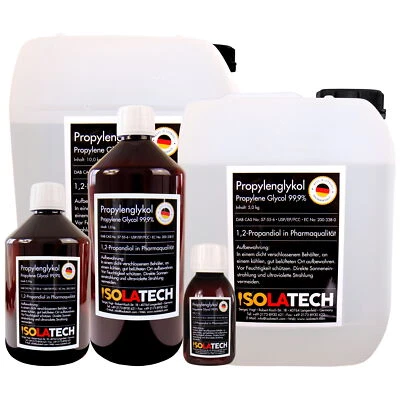 Propylenglykol e1520 1,2 Propandioll 99,9% Pharmaqualität Propylene Glycol - Bild 1 von 4