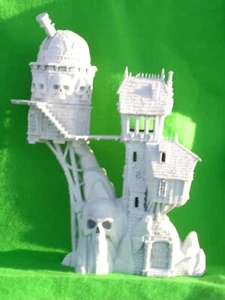 WARHAMMER SCENERY , SKULLVANE MANSE LAIR OF THE ASTROMANCER, PAINTED - Picture 1 of 9