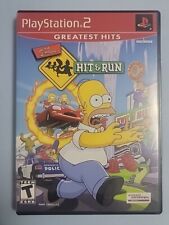 The Simpsons Hit & Run PS2 PlayStation 2 CIB.  No Manual