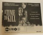 A Time To Kill Tv Guide annonce imprimée Samuel L Jackson Sandra Bullock TV1
