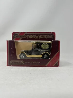 Matchbox Models of Yesteryear Y5-4G 1927 Talbot Van - Wrights - Image 1 of 4