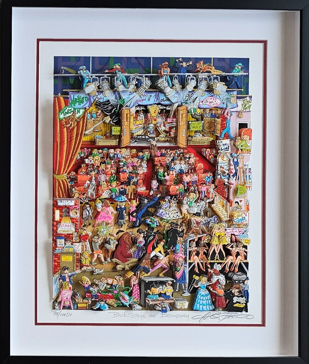 charles fazzino broadway products for sale | eBay