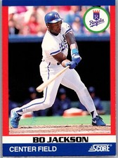 1991 Score 100 Superstars #2 Bo Jackson Very Good