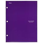 Five Star 4-Pocket Paper Folder, Royal Purple, 1-Count (38805)