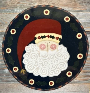 WOOLEN SANTA 17" Pattern by Waltzing With Bears  NEW  FREE SHIPPING - Picture 1 of 3