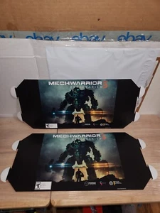 Mechwarrior 5: Mercenaries Advertising Displays (Lot Of 2) 18½"×9" - Bild 1 von 7