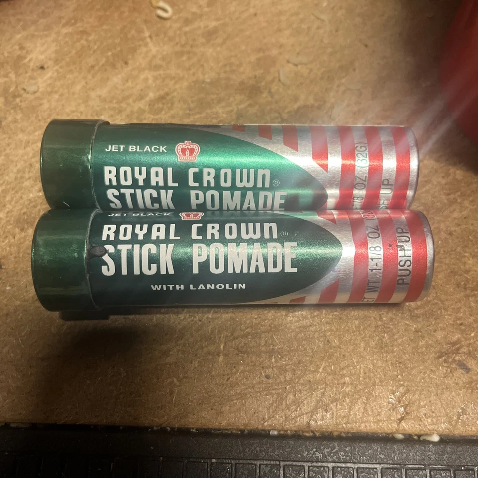 Royal Crown Stick Pomade Jet Black Lote X 2 Foto 1 de 1