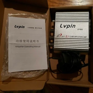 200W 12V Lvpin Mini Hi-Fi 2.1 Stereo Amplifier Radio MP3 For Car Motorcycle Home - Picture 1 of 4