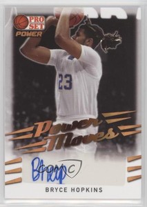 2021-22 Leaf Pro Set Power Power Moves Bryce Hopkins #PM-BH1 Auto