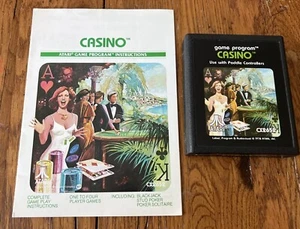 Atari 2600 Casino Spiel mit Handbuch  - Bild 1 von 5