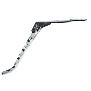 VESPA PX PE T5 P125X PX200 P200E PX125 CUSTOM TWISTED CHROME SIDE STAND - Picture 1 of 5