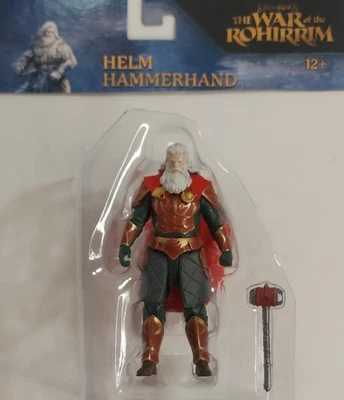 HELM HAMMERHAND Lord of the Rings WAR of the ROHIRRIM 4" LOOSE figure McFarlane - Image 1 of 4