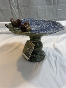 Smith & Hawken Bird Bath multicolore 8*10 1/4 di pollice - Foto 1 di 15